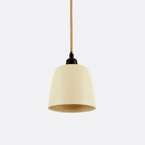 Hanglamp in gekleurd bamboeØ15 cm, Bineta