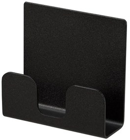 Haceka Redefine Handdoekhaak - dubbel - zelfklevend - mat zwart 2010544