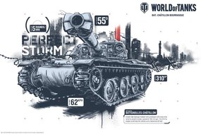 Poster World of Tanks - Bat.-Châtillon Bourrasque