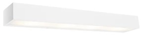 Design langwerpige wandlamp wit 60 cm - Houx Design G9 Binnenverlichting Lamp
