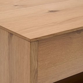 Kave Home Alguema Eiken Salontafel Met Opbergruimte - 120 X 60cm.