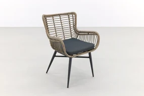 Jasmine natural/Rome grey 240 cm. tuinset - 7-delig