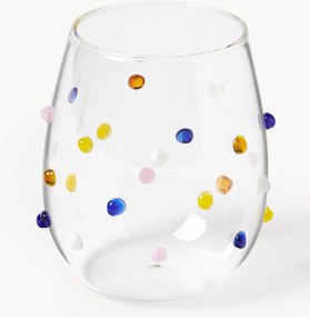 Mondgeblazen borosilicaatglazen Perli, 4-delig