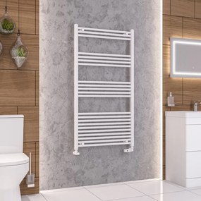 Eastbrook Wendover handdoekradiator 75x140cm 888W wit glans