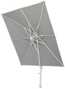 4 Seasons Outdoor Siesta parasol 300 x 300 cm charcoal/wit frame SALE  Parasol    antraciet weerbestendig