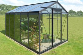 ACD Prestige serre met berging Combo R205-2 - 2,32 x 3,71m - Blackline