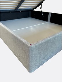 Kofferbed met opklapbare lattenbodem, Leona