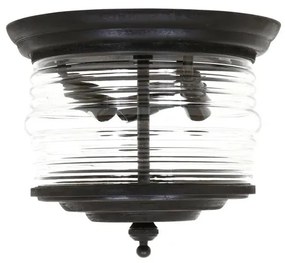 Plafondlamp Seabury Antiek Zwart