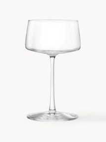 Kristallen champagneglazen Power, set van 6