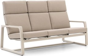 + 10% kassakorting | Loungebank Tuin Manifesto | Aluminium | 3 personen | Tuinbank Beige | 191cm | Incl. kussens | Kees Smit Tuinmeubelen