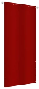 vidaXL Balkonscherm 100x240 cm oxford stof rood