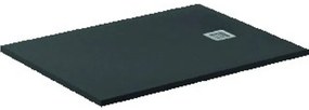 Ideal Standard Ultra Flat Douchebak H3xB80xL100cm rechthoek Composiet Zwart K8219FV