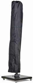 Zweefparasol  3x3m S2 Excellent (incl. voet + hoes) Grijs-antraciet Camello Luna