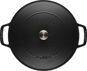 Staub Braisers Sauteerpan Chistera 24 cm / 2,5 l, Zwart - Braisers - Staub