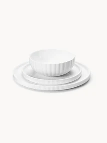 Serviesset Bernadotte van porselein, 1 Person (3-delig)