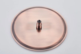 Saniclear Copper Pro inbouw regendouche met plafondarm en 20cm hoofddouche