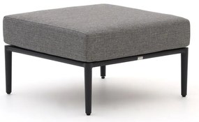 Voetenbank tuin | Bellagio  Mineo | Aluminium | Grijs/Antraciet | 71x71cm | Kees Smit Tuinmeubelen