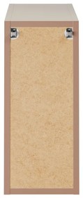 Comad Cashmere half hoge open kast 20x57 taupe