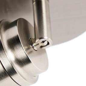 Moderne badkamer spot staal IP44 - Ducha