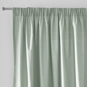 Puur katoenen gordijn, met aangerimpele bies en golf, Scenario