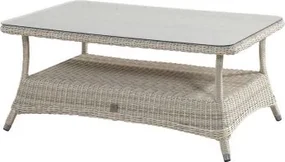 4 Seasons Outdoor Brighton salontafel provance * SALE * Loungetafel beige weerbestendig