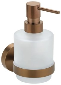 Sapho X-Round zeepdispenser 200ml koper geborsteld