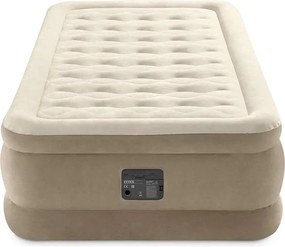 Intex Luchtbed Twin Ultra Plush - 191x99x46 cm - Met ingebouwde pomp en reistas
