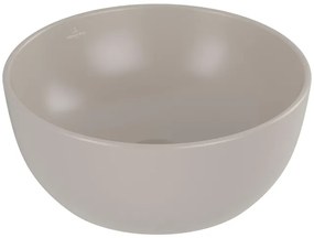Villeroy & Boch Artis opzetwastafel - 32,5cm - rond z/krgt almond C+ 438932am