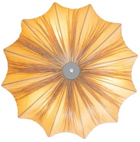 Japandi plafondlamp beige 52cm 3-lichts - Plu