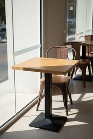 Kuat Zwart 70 cm tafel