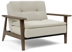 Innovation Living Dublexo Frej Smoked Fauteuil Met Gerookt Eiken Armleuningen