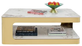 Kare Design Nube Duo Design Salontafel Goud - 130 X 70cm.