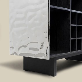 Chroom Design Thuisbar - 120x48x105cm.