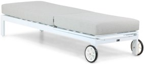 Santika Mulsanne Lounger Aluminium Wit