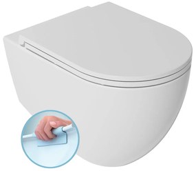 Sapho Infinity hangend toilet randloos 36,5x53cm wit