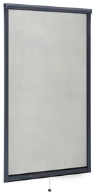 vidaXL Raamhor oprolbaar 90x170 cm antracietkleurig