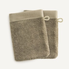 Set van 2 washandjes, 700 g/m², LEON