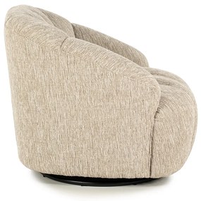 By-Boo Sogno Schelpvormig Fauteuil Taupe