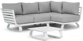 Chaise Loungeset 3 personen Aluminium Wit Santika Furniture Santika Sovita