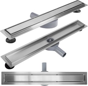 Lineaire afvoer REA NEOX PRO Nickiel Brush 50