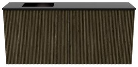Mondiaz Joya 90cm toiletmeubel shadow met wastafel faye links zonder kraangat urban