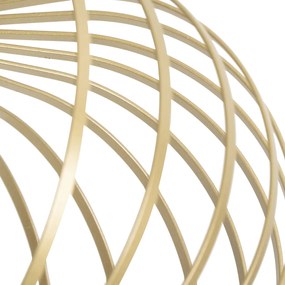 Smart plafondlamp goud 39 cm incl. Wifi G95 - Johanna