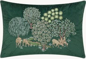 Fluwelen jacquard kussen The Brook