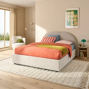 Kofferbed met ophefbare lattenbodem, Papilla