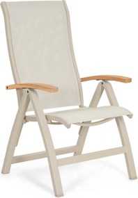 Presto Tarenta Standenstoel Aluminium Zand/Beige