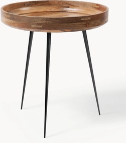 Ronde bijzettafel Bowl van mangohout