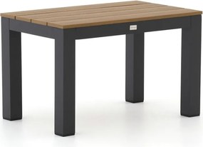 Picknickbank Bellagio  | Aluminium/Polywood | 1 persoon | Tuinbank Grijs | 73cm | Kees Smit Tuinmeubelen