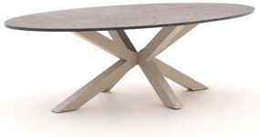 Tuin eettafel Bellagio  | Ovaal  | Tuintafel Dekton | 240x120cm | 6 personen | Kees Smit Tuinmeubelen