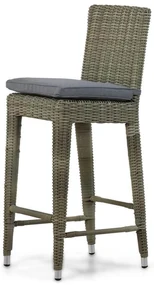 Garden Collections York Barchair Natural Wicker Taupe
