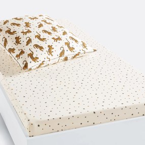 Hoeslaken, 30% recycled katoen, Tigris